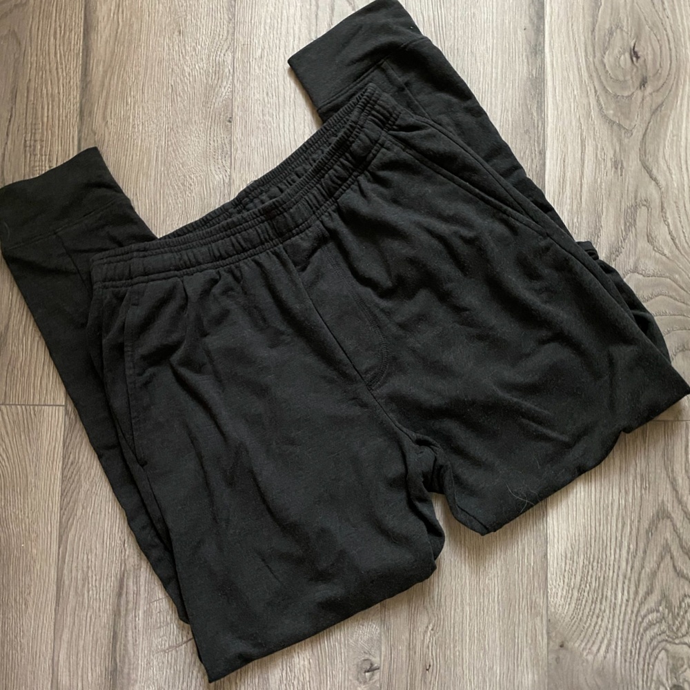 Champion Black Sweatpants Joggers EUC